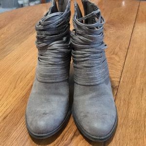 Fergalicious Booties in taupe